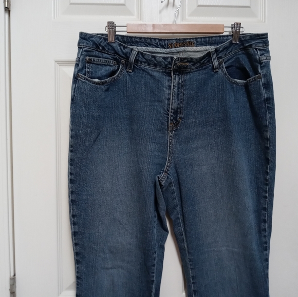 St John's Bay Women's Blue Jeans Vintage - Picture 8 of 8
